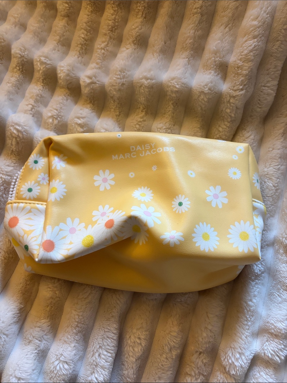 Marc Jacobs Yellow Daisy Cosmetic Pouch
